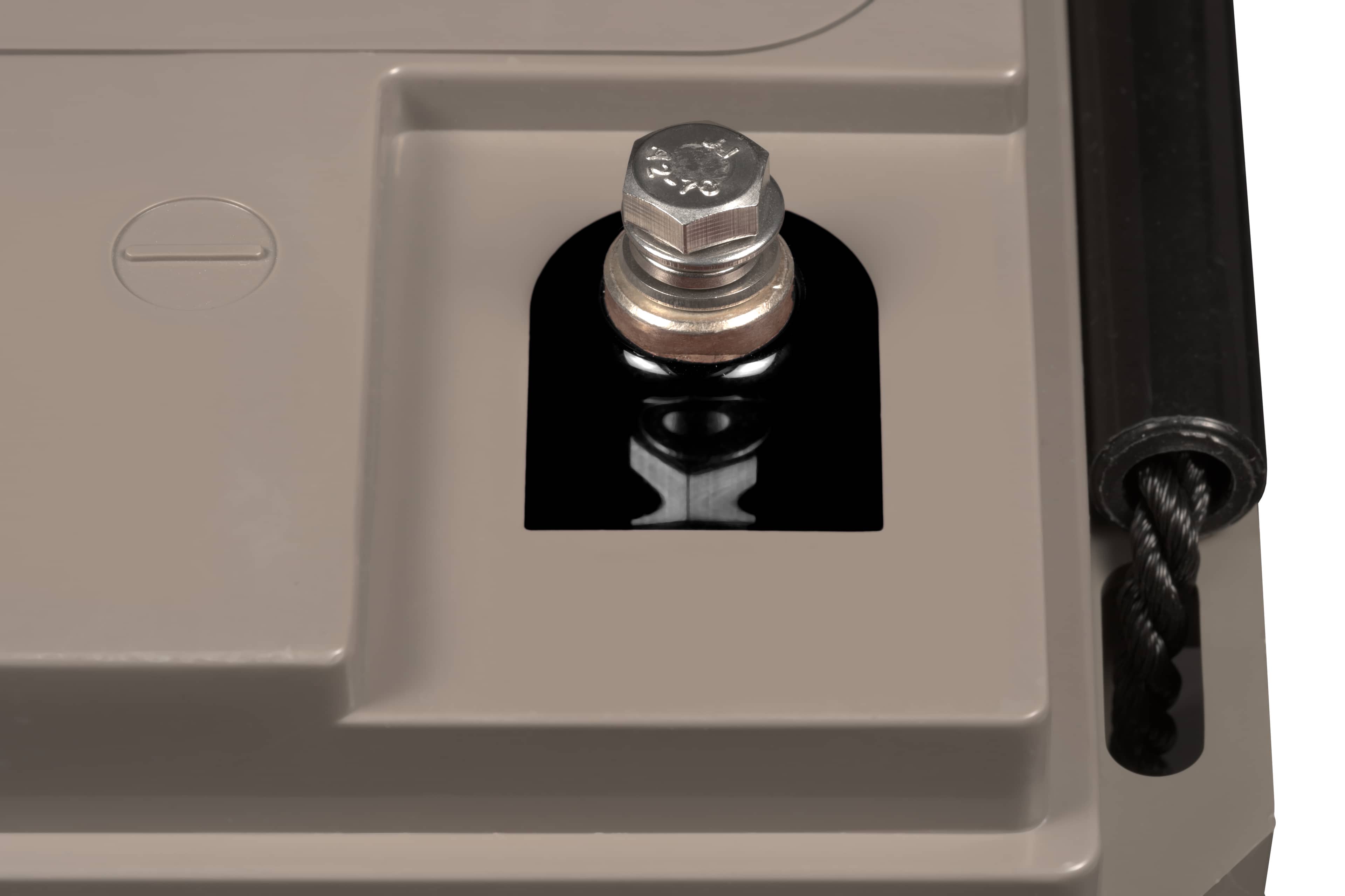 12V 90Ah AGM Deep Cycle Battery M6 (minus bolt) thumbnail