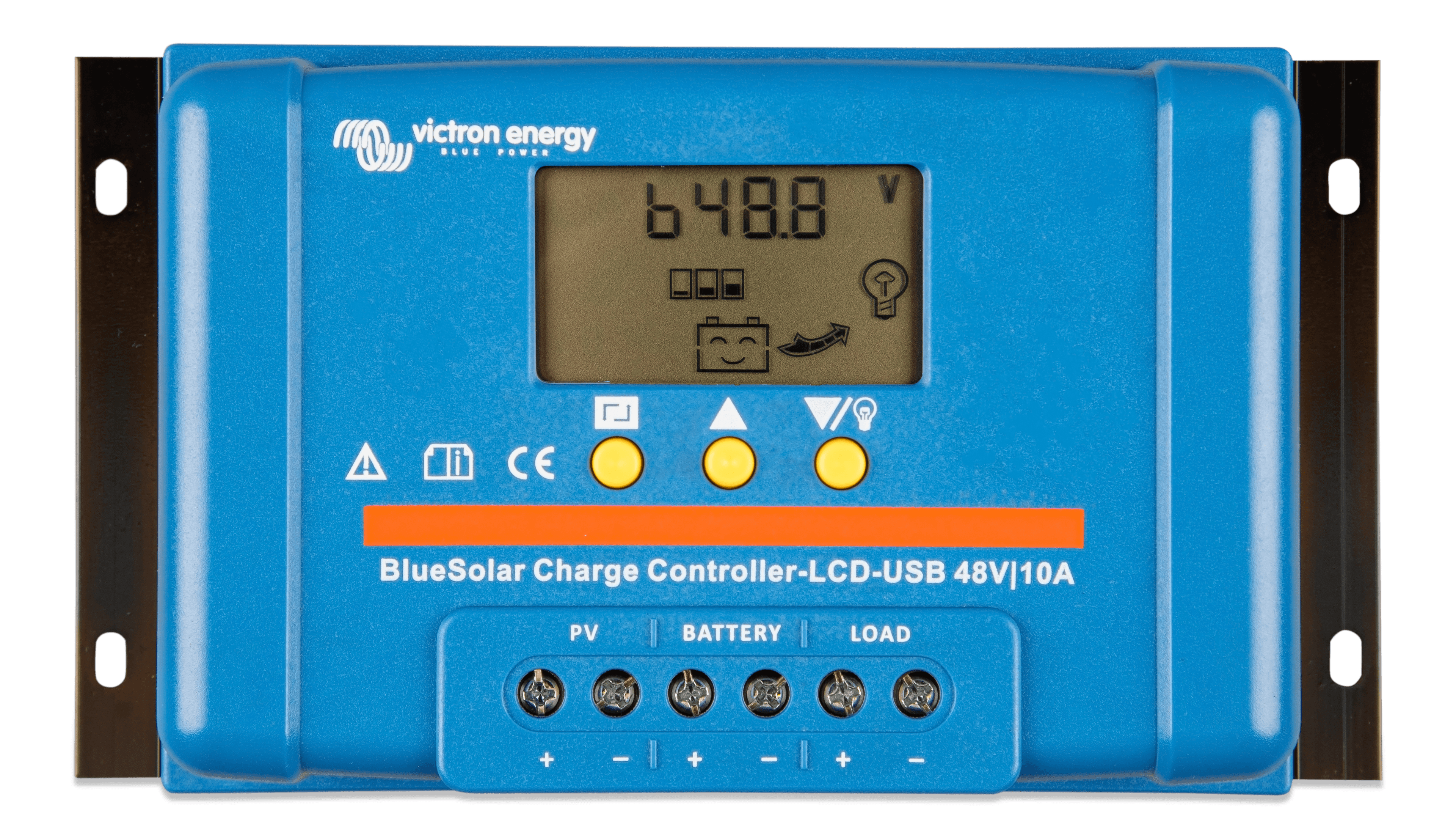 BlueSolar PWM Charge Controller LCD USB 48V-10A (top)  thumbnail