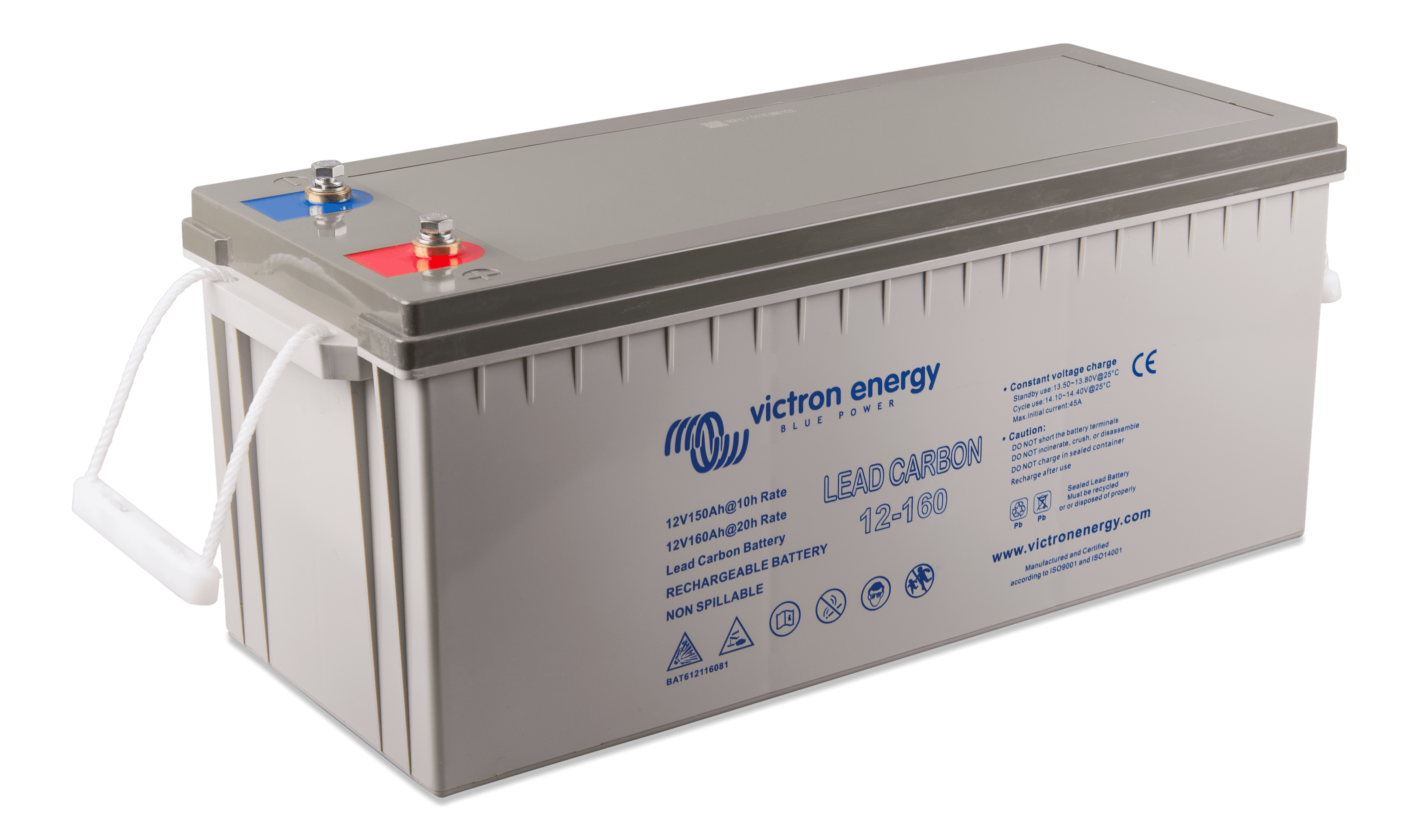 Lead-carbon battery 12V-160Ah - right thumbnail