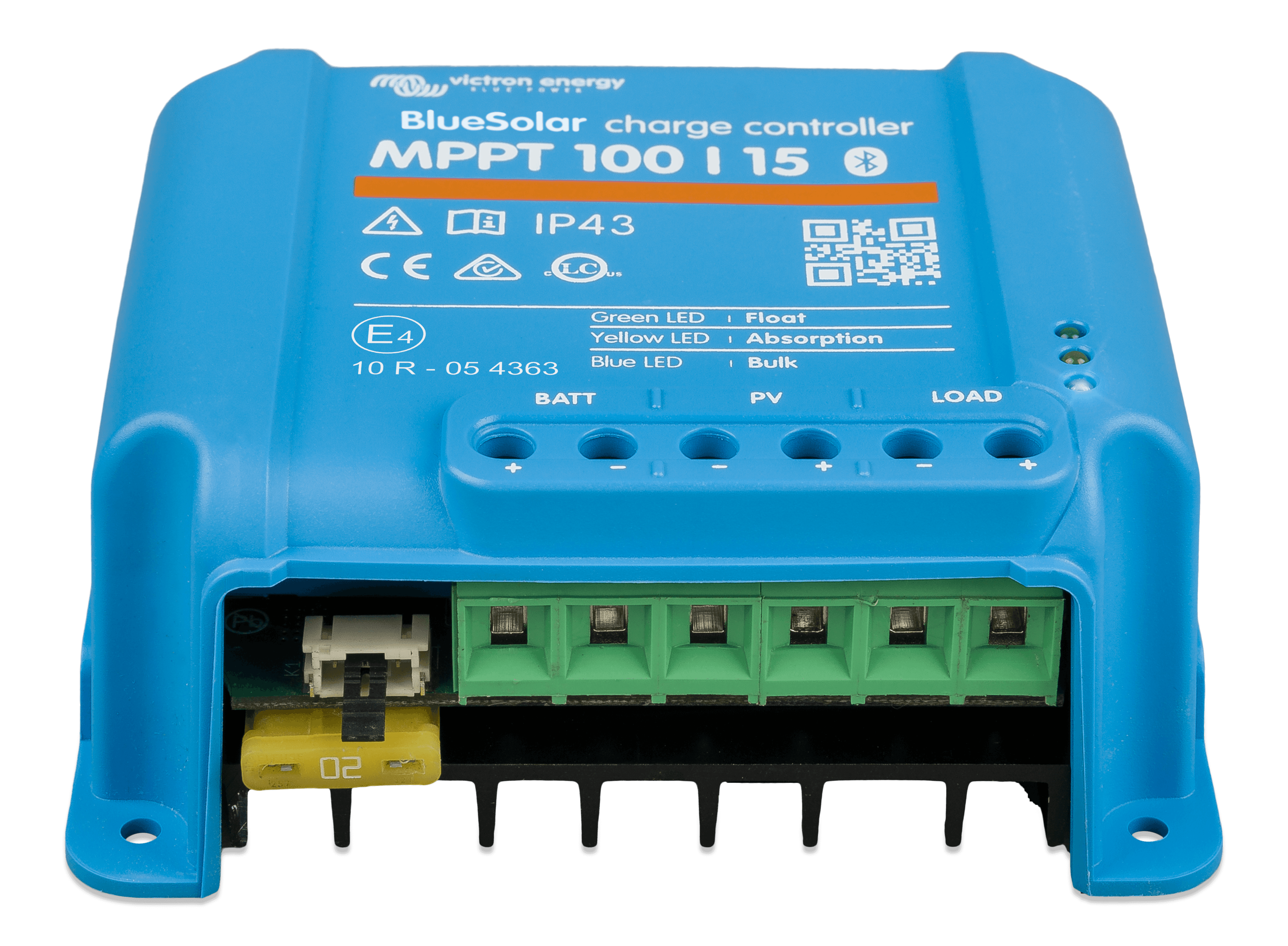 BlueSolar MPPT charge controller 100/15 (front-angle)  thumbnail