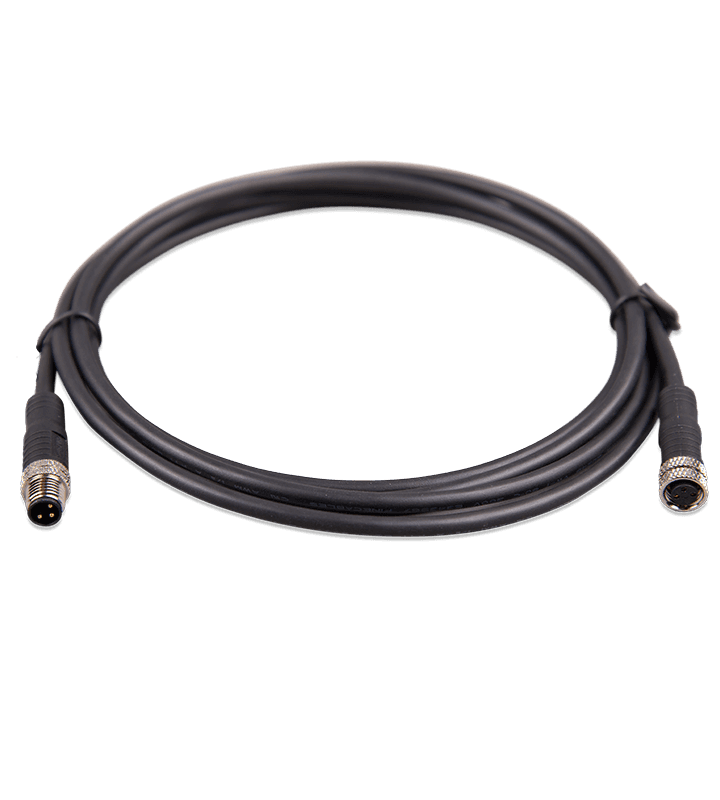 M8 circular connector Male/Female 3 pole cable